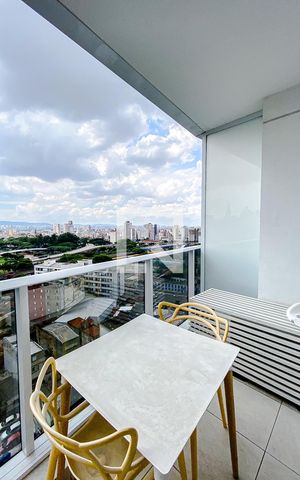 Studio para alugar com 22m², 1 quarto e sem vagaVaranda do Sala/Quarto