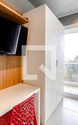 Studio para alugar com 22m², 1 quarto e sem vagaSala/Quarto