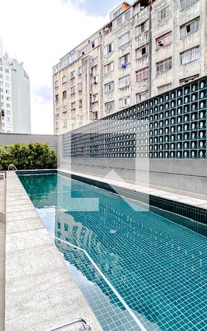 Studio para alugar com 22m², 1 quarto e sem vagaÁrea comum - Piscina