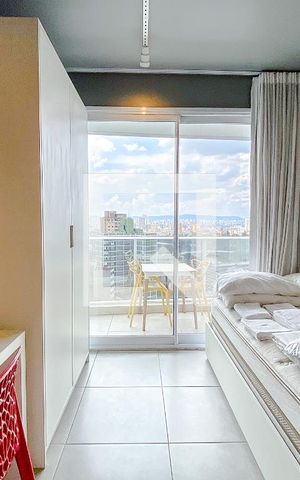 Studio para alugar com 22m², 1 quarto e sem vagaSala/Quarto