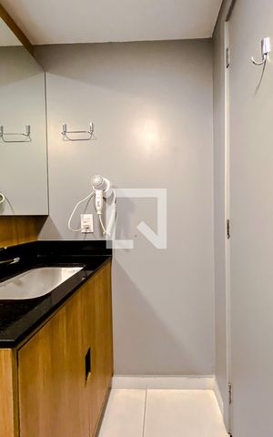 Studio para alugar com 22m², 1 quarto e sem vagaBanheiro