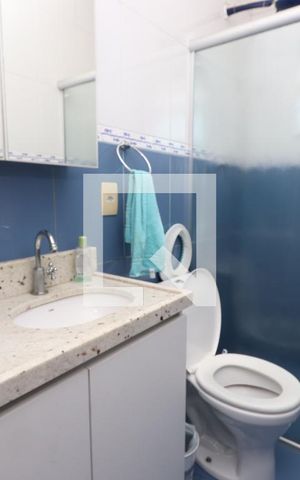 Casa para alugar com 80m², 2 quartos e 1 vagaBanheiro Social