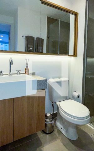 Apartamento à venda com 37m², 1 quarto e 1 vaga Apartamento à venda com 37m², 1 quarto e 1 vagaBanheiro