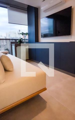 Apartamento à venda com 37m², 1 quarto e 1 vaga Apartamento à venda com 37m², 1 quarto e 1 vagaSala