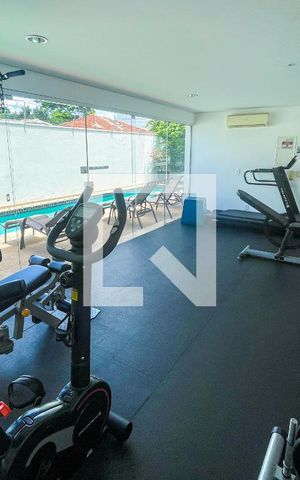 Apartamento para alugar com 102m², 2 quartos e 2 vagas Apartamento para alugar com 102m², 2 quartos e 2 vagasÁrea comum - Academia