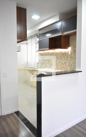 Apartamento para alugar com 60m², 2 quartos e sem vagaDetalhe da cozinha