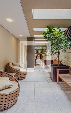 Apartamento para alugar com 34m², 1 quarto e 1 vagaChurrasqueira