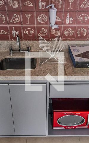 Apartamento para alugar com 34m², 1 quarto e 1 vagaCozinha