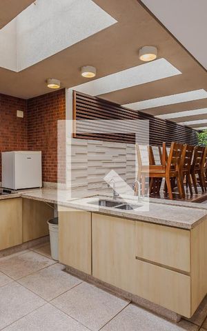 Apartamento para alugar com 34m², 1 quarto e 1 vagaChurrasqueira