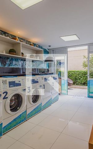 Apartamento para alugar com 34m², 1 quarto e 1 vagaLavanderia