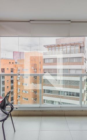 Apartamento para alugar com 34m², 1 quarto e 1 vagaVaranda