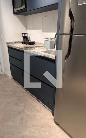 Studio à venda com 25m², 1 quarto e sem vagaCozinha