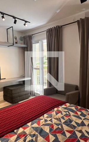 Studio à venda com 25m², 1 quarto e sem vagaQuarto