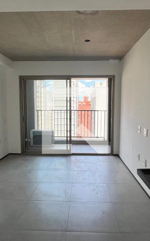 Studio para alugar com 27m², 1 quarto e sem vaga Studio para alugar com 27m², 1 quarto e sem vagaQuarto