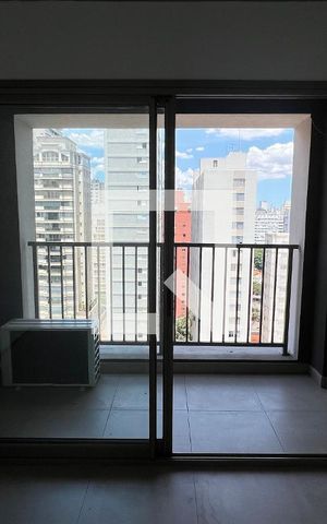 Studio para alugar com 27m², 1 quarto e sem vaga Studio para alugar com 27m², 1 quarto e sem vagaSacada