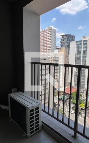 Studio para alugar com 27m², 1 quarto e sem vaga Studio para alugar com 27m², 1 quarto e sem vagaSacada