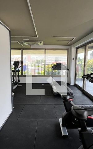 Studio para alugar com 27m², 1 quarto e sem vaga Studio para alugar com 27m², 1 quarto e sem vagaAcademia