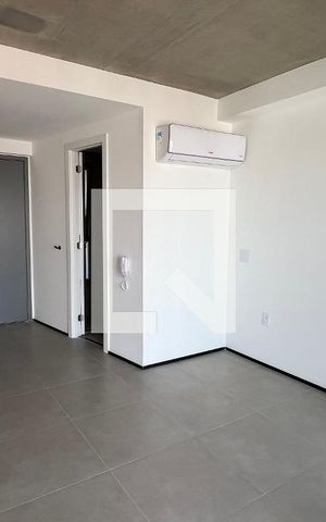 Studio para alugar com 27m², 1 quarto e sem vaga Studio para alugar com 27m², 1 quarto e sem vagaQuarto