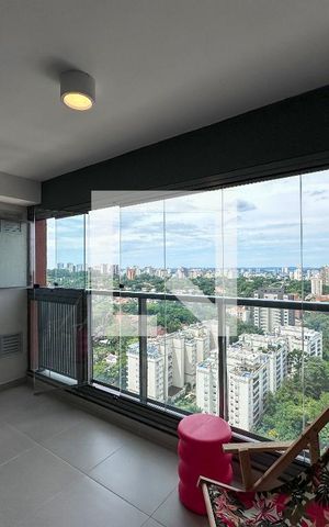 Apartamento à venda com 41m², 1 quarto e sem vagaSacada