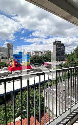 Apartamento à venda com 37m², 2 quartos e sem vagaVista Quarto 2