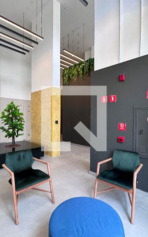 Apartamento à venda com 37m², 2 quartos e sem vagaHall Social Bloco