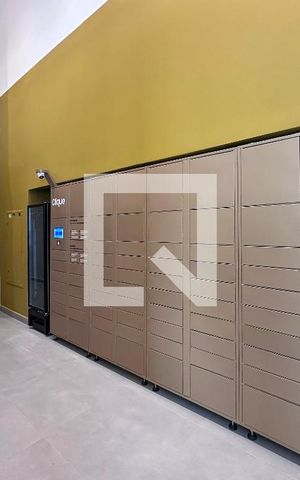 Apartamento à venda com 37m², 2 quartos e sem vagaLocker para Entregas