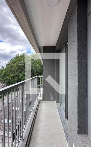 Apartamento à venda com 37m², 2 quartos e sem vagaSacada