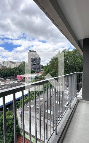 Apartamento à venda com 37m², 2 quartos e sem vagaSacada