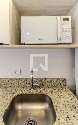 Studio à venda com 16m², 1 quarto e sem vagaCozinha
