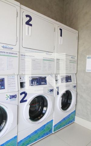 Apartamento para alugar com 29m², 1 quarto e sem vagaLavanderia