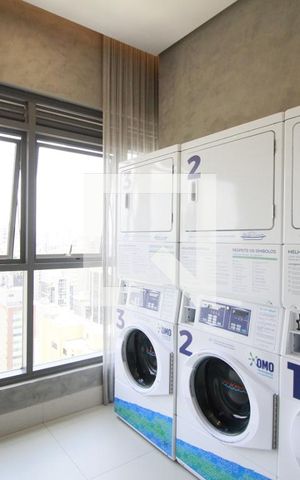 Apartamento para alugar com 29m², 1 quarto e sem vagaLavanderia