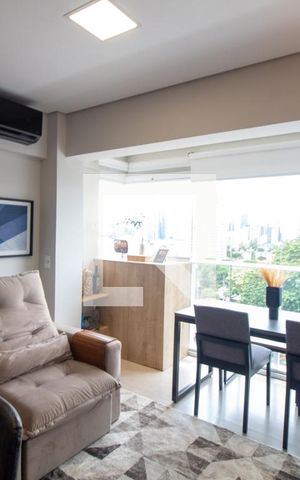 Apartamento para alugar com 40m², 1 quarto e 1 vaga Apartamento para alugar com 40m², 1 quarto e 1 vagaSala