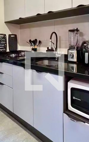 Apartamento à venda com 52m², 1 quarto e sem vaga Apartamento à venda com 52m², 1 quarto e sem vagaCozinha