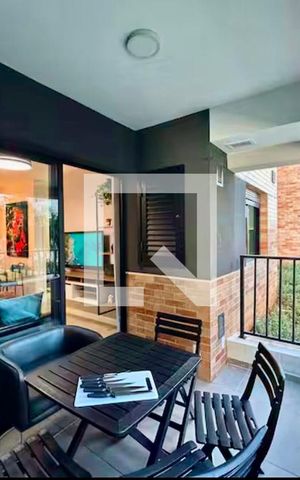 Apartamento à venda com 52m², 1 quarto e sem vaga Apartamento à venda com 52m², 1 quarto e sem vagaVaranda - Sala
