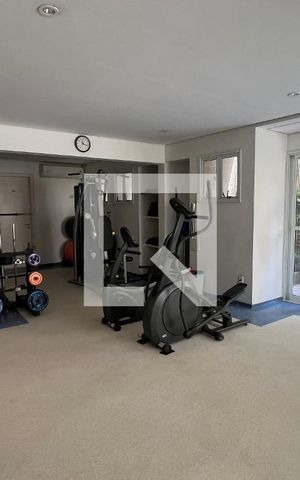 Apartamento para alugar com 36m², 1 quarto e 1 vaga Apartamento para alugar com 36m², 1 quarto e 1 vagaAcademia