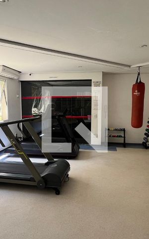 Apartamento para alugar com 36m², 1 quarto e 1 vaga Apartamento para alugar com 36m², 1 quarto e 1 vagaAcademia