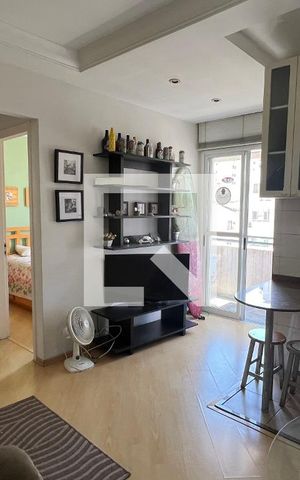 Apartamento para alugar com 36m², 1 quarto e 1 vaga Apartamento para alugar com 36m², 1 quarto e 1 vagaSala