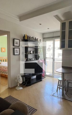 Apartamento para alugar com 36m², 1 quarto e 1 vaga Apartamento para alugar com 36m², 1 quarto e 1 vagaSala