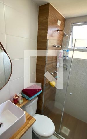 Apartamento à venda com 50m², 2 quartos e 1 vaga Apartamento à venda com 50m², 2 quartos e 1 vagaBanheiro