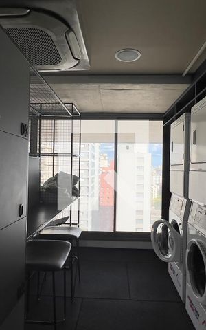 Studio à venda com 24m², 1 quarto e sem vaga Studio à venda com 24m², 1 quarto e sem vagaLavanderia