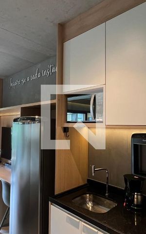 Studio à venda com 24m², 1 quarto e sem vaga Studio à venda com 24m², 1 quarto e sem vagaCozinha