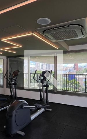 Studio à venda com 24m², 1 quarto e sem vaga Studio à venda com 24m², 1 quarto e sem vagaAcademia