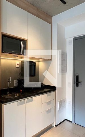 Studio à venda com 24m², 1 quarto e sem vaga Studio à venda com 24m², 1 quarto e sem vagaCozinha