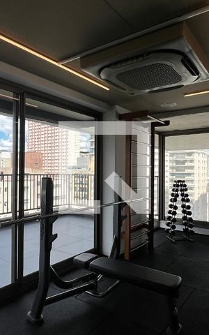 Studio à venda com 24m², 1 quarto e sem vaga Studio à venda com 24m², 1 quarto e sem vagaAcademia
