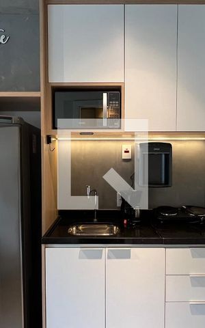 Studio à venda com 24m², 1 quarto e sem vaga Studio à venda com 24m², 1 quarto e sem vagaCozinha