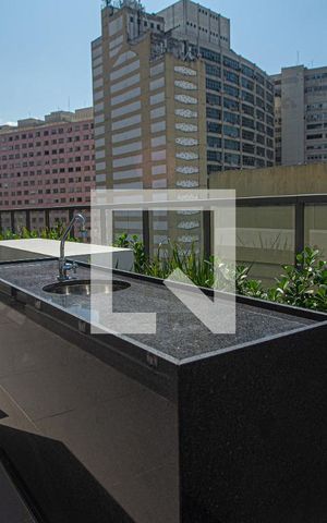 Apartamento para alugar com 38m², 1 quarto e sem vaga Apartamento para alugar com 38m², 1 quarto e sem vagaÁrea comum - Terraço