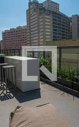 Apartamento para alugar com 38m², 1 quarto e sem vaga Apartamento para alugar com 38m², 1 quarto e sem vagaÁrea comum - Terraço