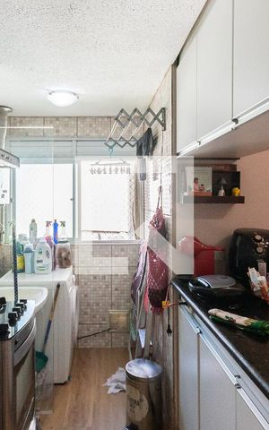 Apartamento à venda com 49m², 2 quartos e 1 vagaCozinha 
