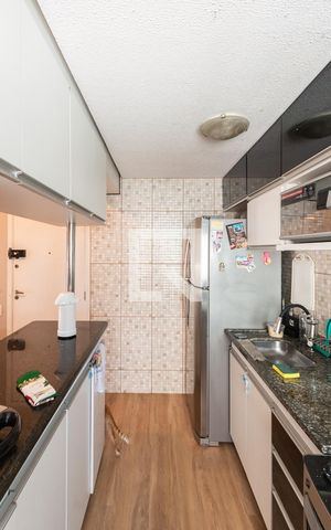 Apartamento à venda com 49m², 2 quartos e 1 vagaCozinha 