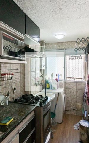 Apartamento à venda com 49m², 2 quartos e 1 vagaCozinha 